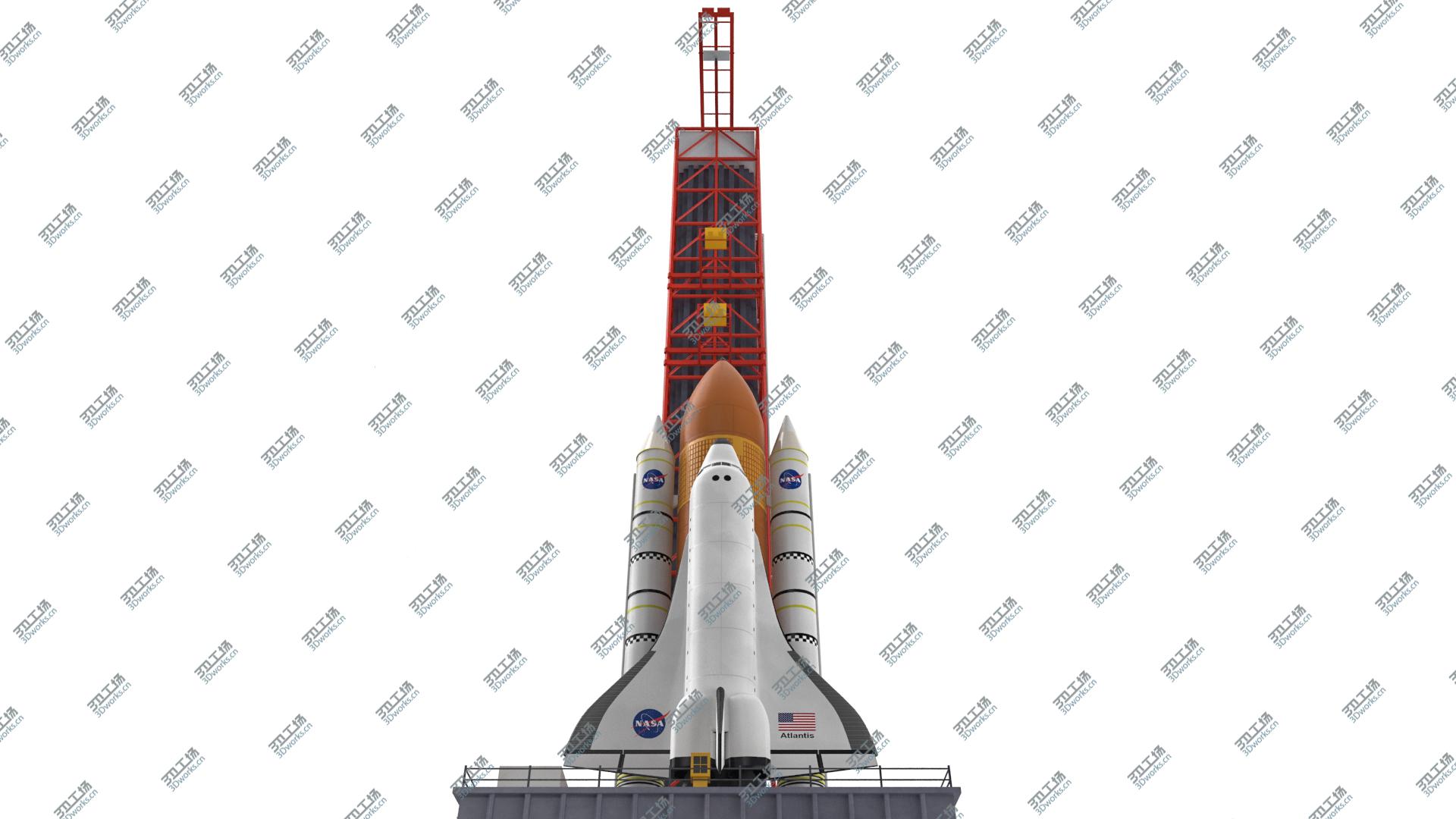 images/goods_img/202104023/Space Shuttle On Launch Base 3D model/4.jpg